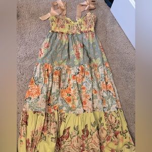 Free people Maxi dress size M uses only for a few hours